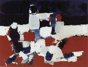 Nicolas de Stael Footballer oil painting artist