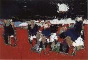 Nicolas de Stael Footballer oil painting artist