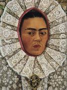 Frida Kahlo Self-Portrait oil painting artist