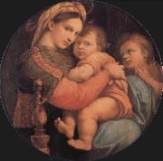 Raphael Madonna della Seggiola oil painting artist