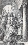 Albrecht Durer Chris before pilate oil painting artist