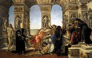 BOTTICELLI, Sandro Calumny of Apelles oil painting artist