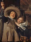 Frans Hals Young Man and Woman in an Inn oil painting artist