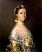 Thomas Gainsborough Portrait of Sarah,Mrs Tobias Rustat oil painting artist