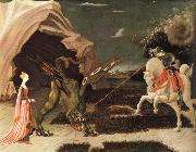 UCCELLO, Paolo Saint Goran and kite oil painting artist