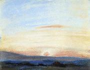 Eugene Delacroix Setting Sun oil painting artist