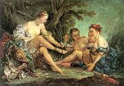 Francois Boucher Diana Resting after her Bath oil painting artist