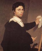 Jean-Auguste Dominique Ingres Self-Portrait oil painting artist