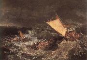 Joseph Mallord William Turner Disaster oil painting artist