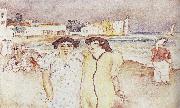 Jules Pascin River oil painting artist