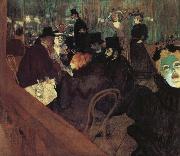 Henri de toulouse-lautrec Moulin Rouge oil painting artist