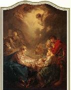 Francois Boucher Adoration of the Shepherds oil painting artist