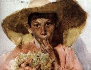 Joaquin Sorolla Man oil painting artist