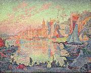 Paul Signac The Port of SaintTropez, oil painting artist