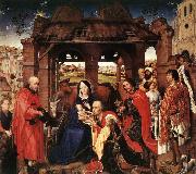 WEYDEN, Rogier van der St Columba Altarpiece oil painting artist