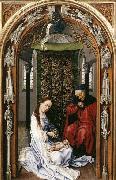 WEYDEN, Rogier van der Miraflores Altarpiece oil painting artist