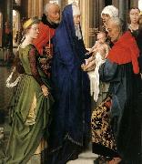 WEYDEN, Rogier van der St Columba Altarpiece oil painting artist