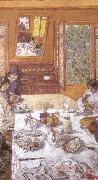 Edouard Vuillard Breakfast oil painting artist