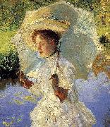 John Singer Sargent Sargent Morning Walk Detail oil painting artist