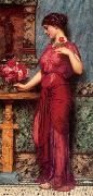 John William Godward An Offering to Venus oil painting artist