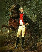 Markis Marie Joseph La Fayette Markis Marie Joseph La Fayette var en nu 31-arig krigsveteran och redan legendarisk hjalte fran Amerikanska frihetskriget oil painting artist