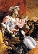 Mattia Preti Queen Tomyris Receiving the Head of Cyrus King of Persia oil painting artist