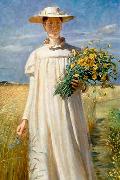 Michael Ancher Anna Ancher oil painting artist