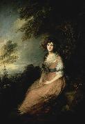 Thomas Gainsborough Portrat der Mrs Richard B Sheridan oil painting artist