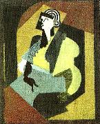 gleizes kvinna med handske oil painting artist