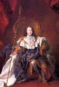 Alexis Simon Belle Portrait of Louis XV of France oil painting artist