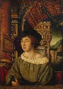 Ambrosius Holbein Portrait of a Young Man oil painting artist