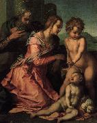 Andrea del Sarto Holy Family oil painting artist