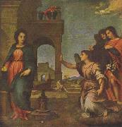 Andrea del Sarto Verkundigung oil painting artist