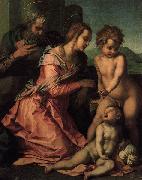 Andrea del Sarto Holy Family oil painting artist