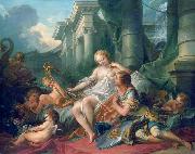 Francois Boucher Rinaldo and Armida. oil painting artist