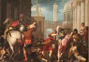 Jacopo Ligozzi Rape of the Sabine Woment oil painting artist