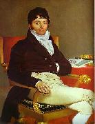 Jean-Auguste Dominique Ingres Portrait of Monsieur Riviere oil painting artist