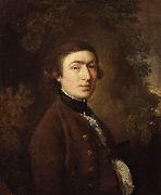 Thomas Gainsborough Self portrait oil painting artist