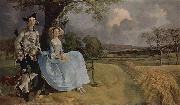 Thomas Gainsborough Mr and Mrs Andrews oil painting artist