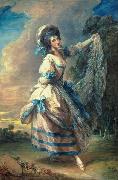 Thomas Gainsborough Portrait of Giovanna Baccelli oil painting artist