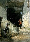 Carl Spitzweg Serenissimus oil painting artist