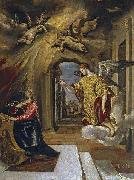 El Greco The Annunciation oil painting artist