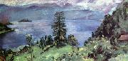 Lovis Corinth Blick von der Kanzel oil painting artist