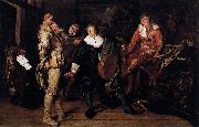 Pieter Codde Actors Changing Room oil painting artist