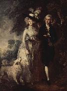 Thomas Gainsborough Der Morgenspaziergang oil painting artist