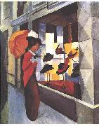 August Macke Hat Store oil painting artist