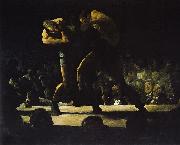 George Wesley Bellows Club Night oil painting artist