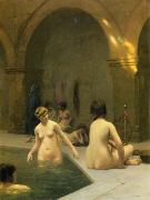 Jean Leon Gerome Ferris Baigneuses oil painting artist