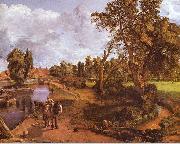 John Constable Das Haus des Admirals in Hampstead oil painting artist