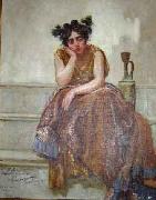 Juan Luna Figura femenina oil painting artist